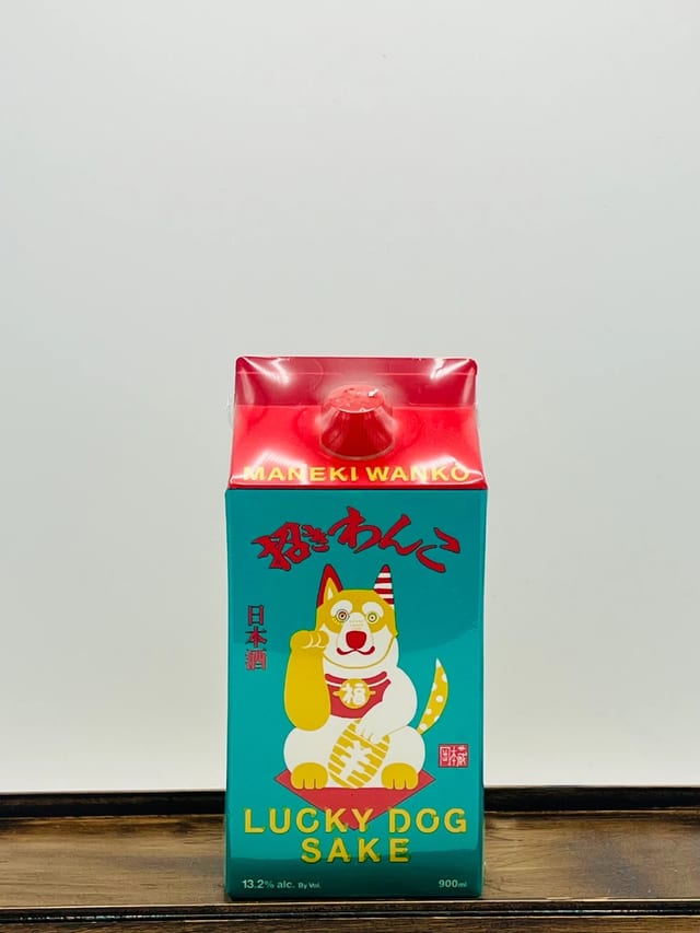 Lucky Dog Sake.